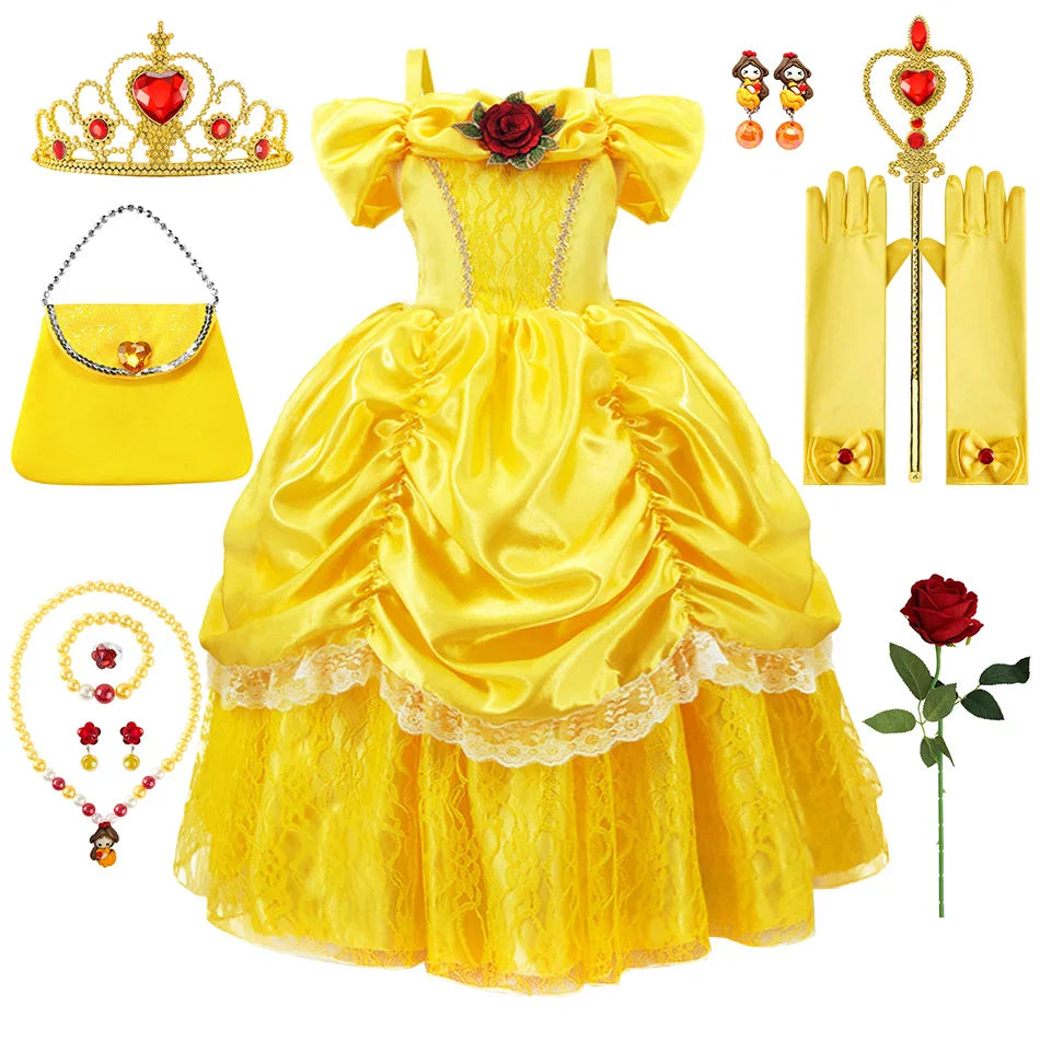 Abito da Principessa per Bambine – Incantevole ed Elegante Outfit Cosplay