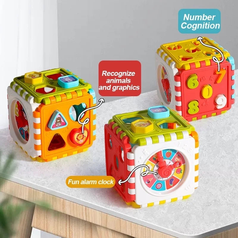 Cubo Giocattolo Scoperta – Per apprendimento e divertimento in uno