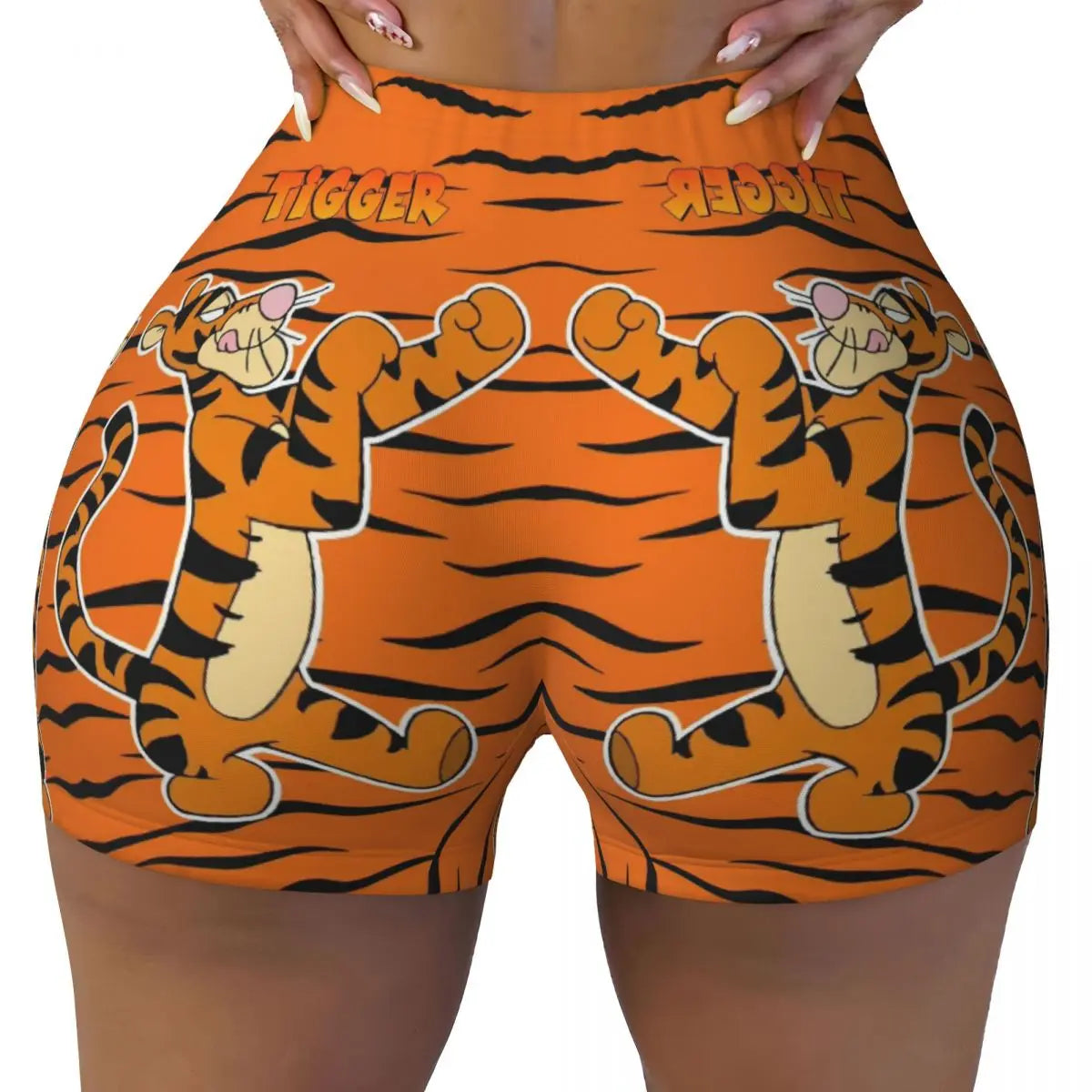 Pantaloni Sportivi e Yoga con Stampa Tigger per Donne – Confortevoli e Stilosi per Giornate Attive