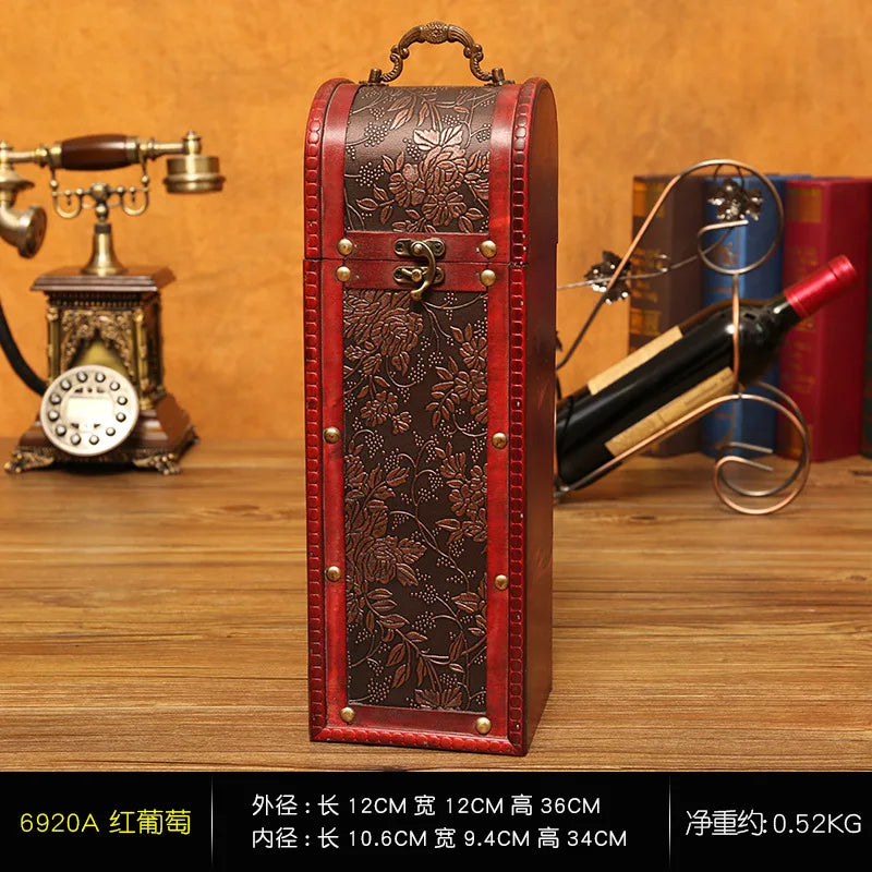 Elegante Cassa per Vino - Lusso per la protezione del tuo vino preferito