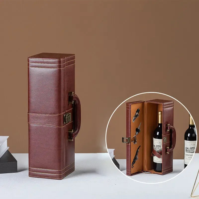 Cofanetto Vino Luxe - Elegante custodia per vino e accessori
