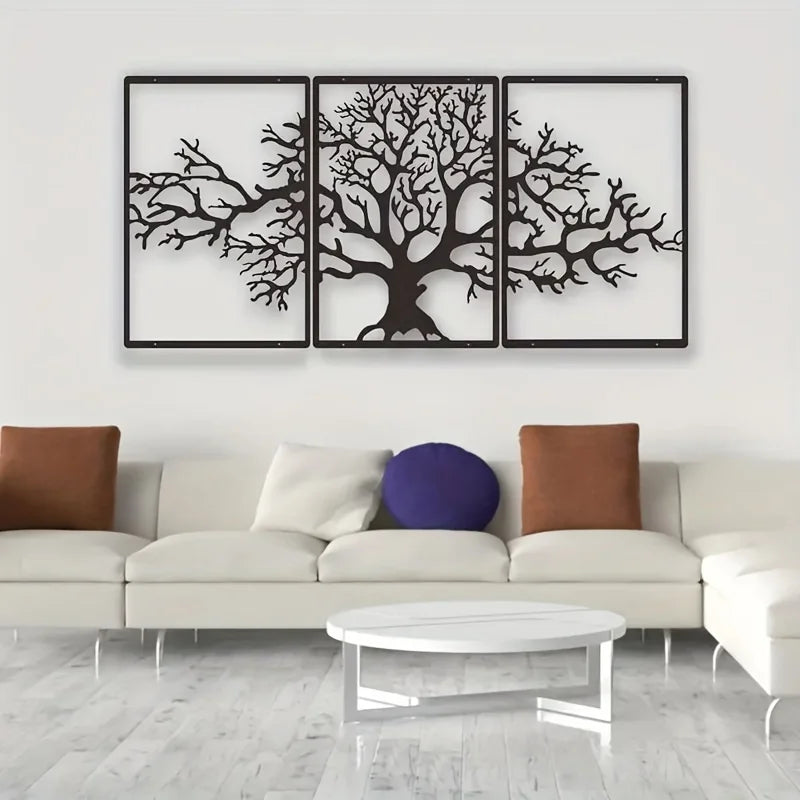 Albero della Vita Decorazione da Parete in Metallo – Senza Tempo e Simbolico