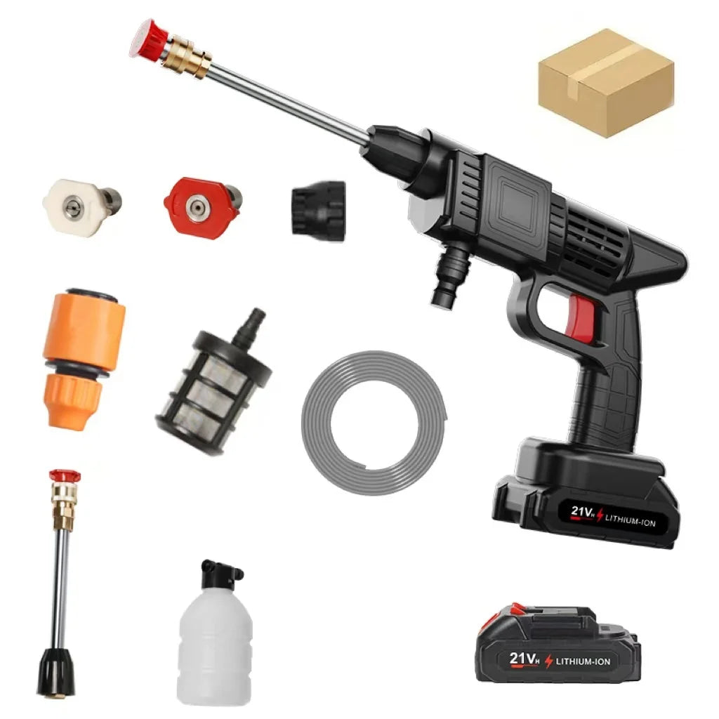 PowerWash Pistola per Lavaggio Auto Senza Fili – Potente e Maneggevole