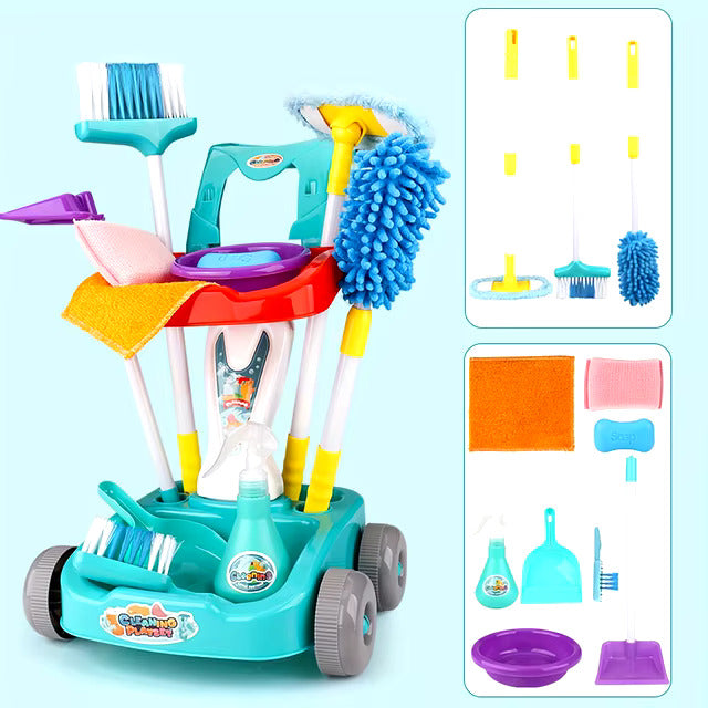 Set di Pulizie per Bambini - Per Piccoli Aiutanti a Casa