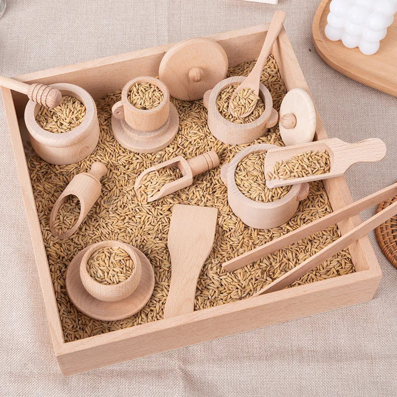 Set da Cucina in Legno – Per Giocare Creativamente