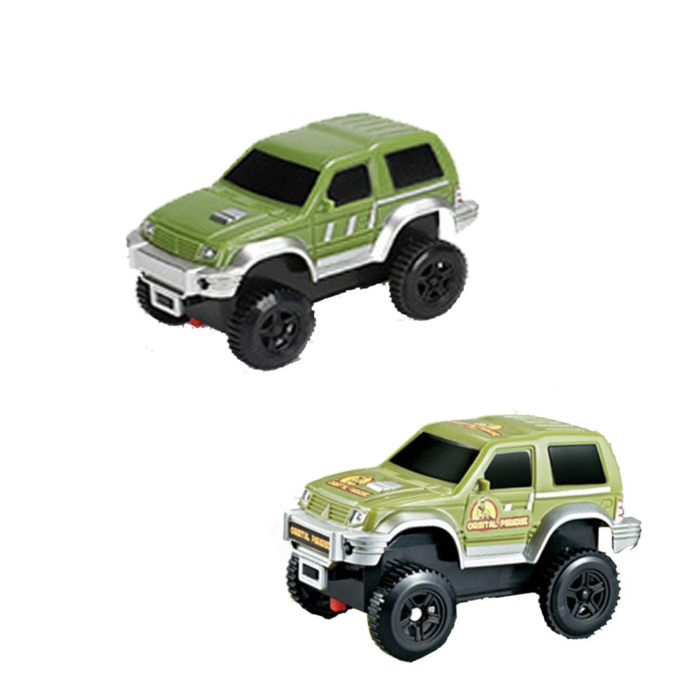DinoTrack - Set di Giocattoli Dinosauri - Pista a 360 Gradi