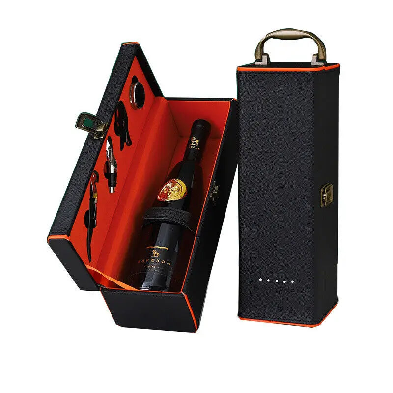 Cofanetto Vino Luxe - Elegante custodia per vino e accessori
