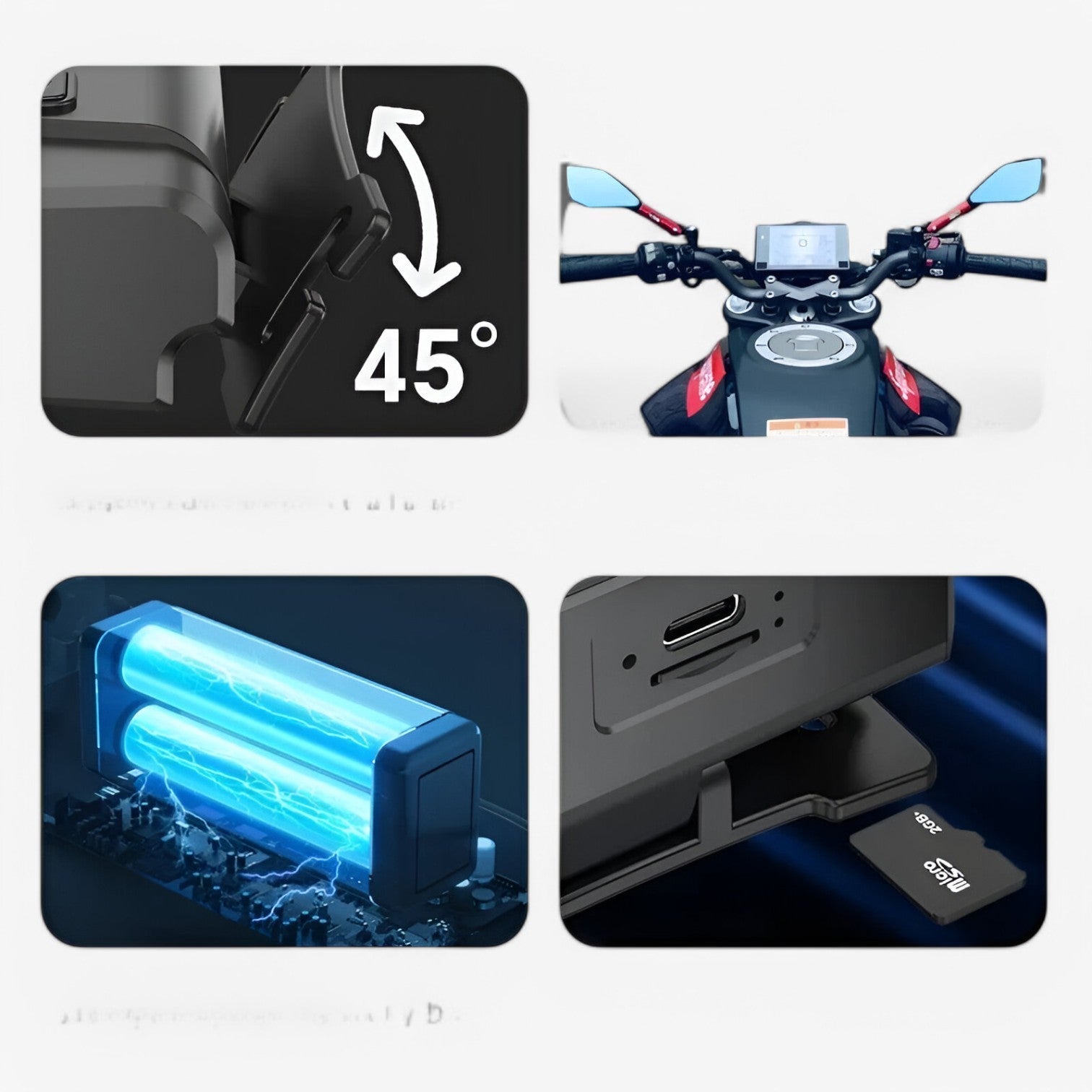 Action camera HD 1080p senza mani – Registrazione attivata dal movimento