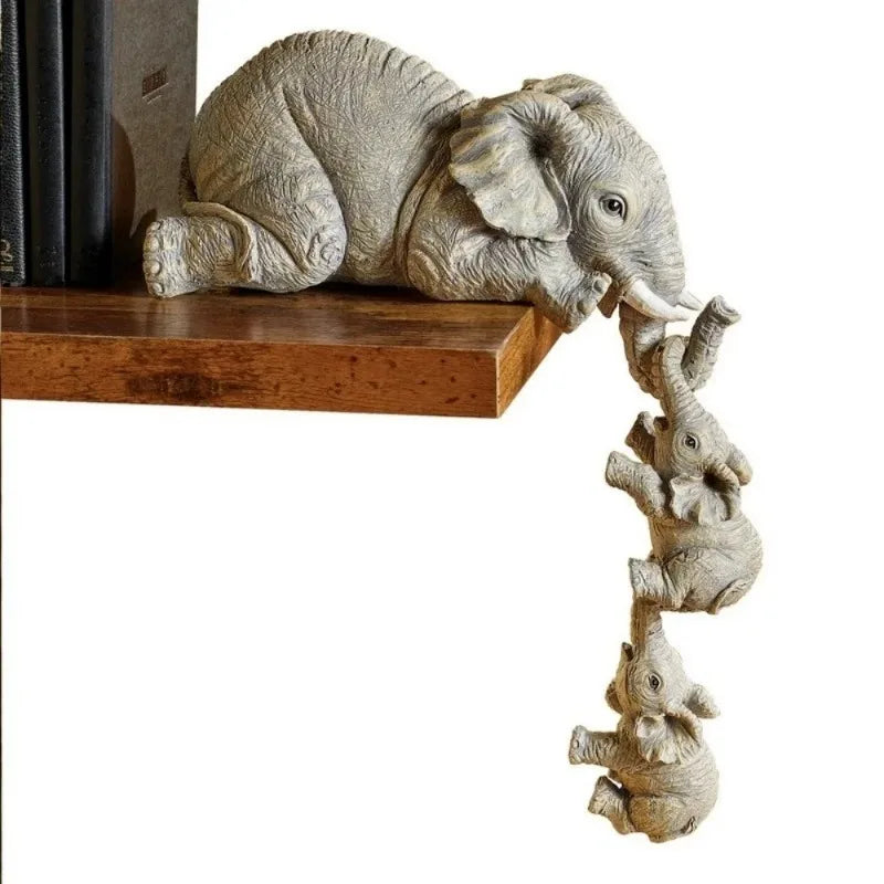 Deliziosa Statua di Elefante - Decorazione Charmante per la Casa