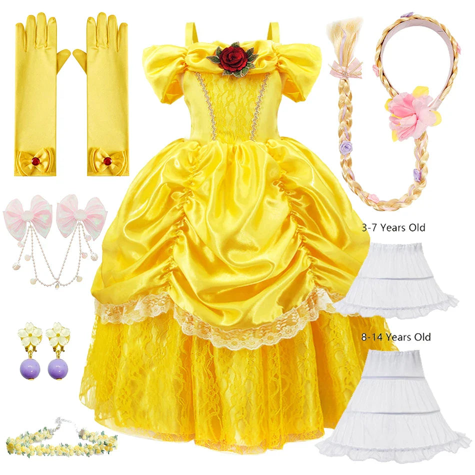 Abito da Principessa per Bambine – Incantevole ed Elegante Outfit Cosplay