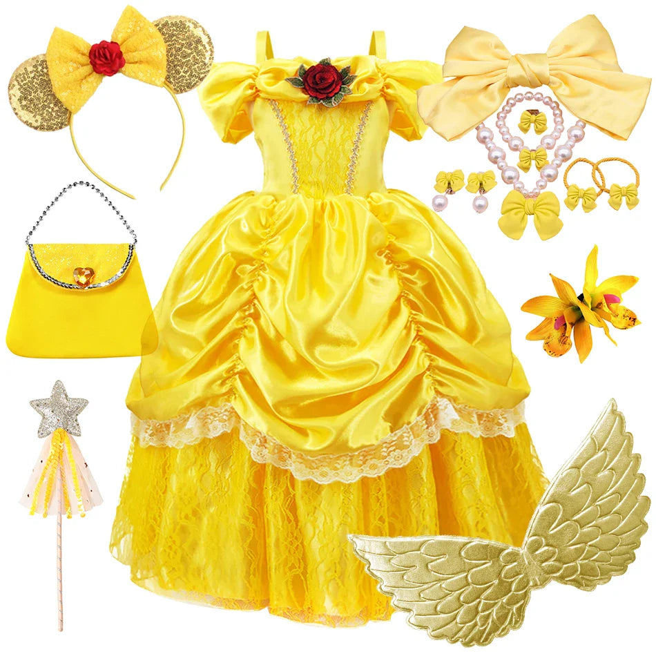 Abito da Principessa per Bambine – Incantevole ed Elegante Outfit Cosplay