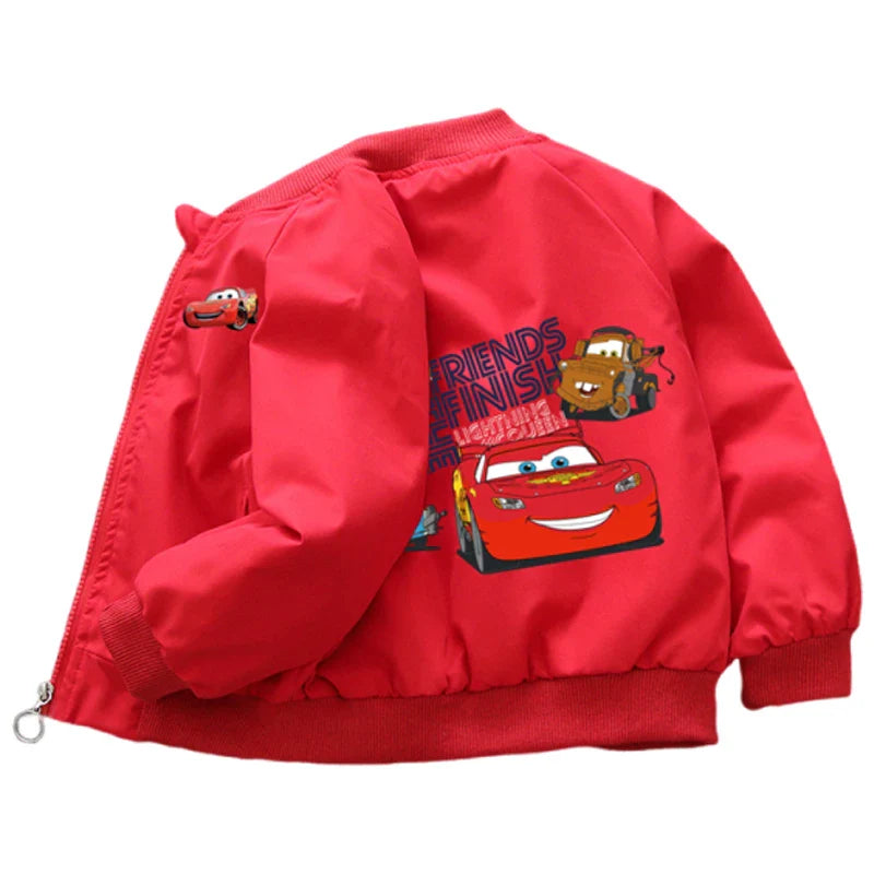 Giacca Cars Lightning McQueen per Bambini – Giacca Elegante e Confortevole per Giorni Freddi