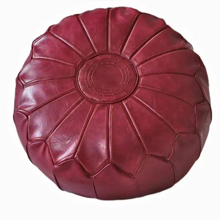 Pouf in Pelle Lussuosa – Comfort e Design