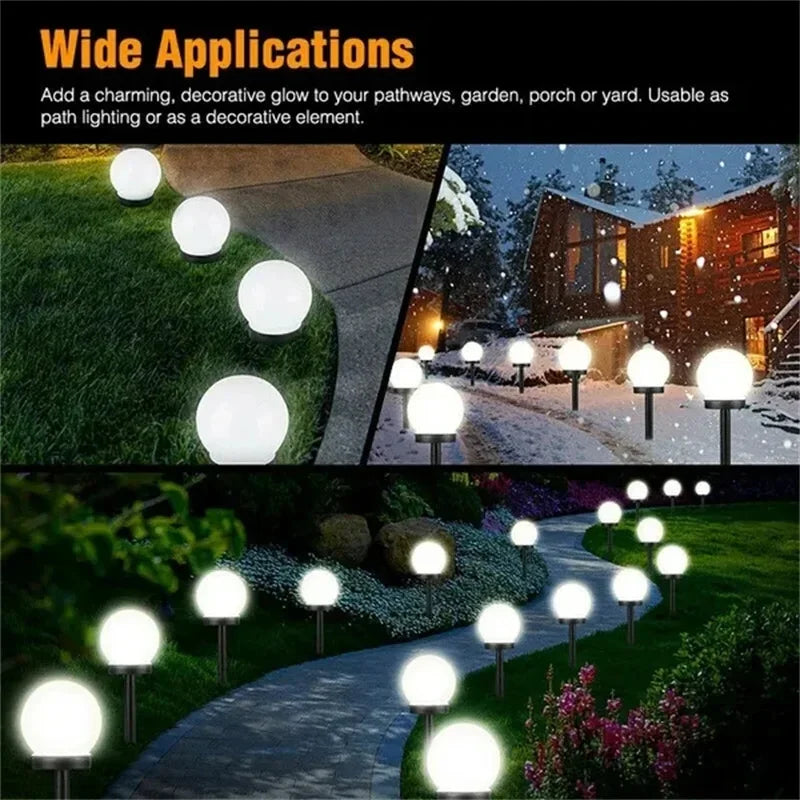 Lampada da Giardino a LED Solare - Economica e Resistente alle Intemperie per Illuminazione Esterna