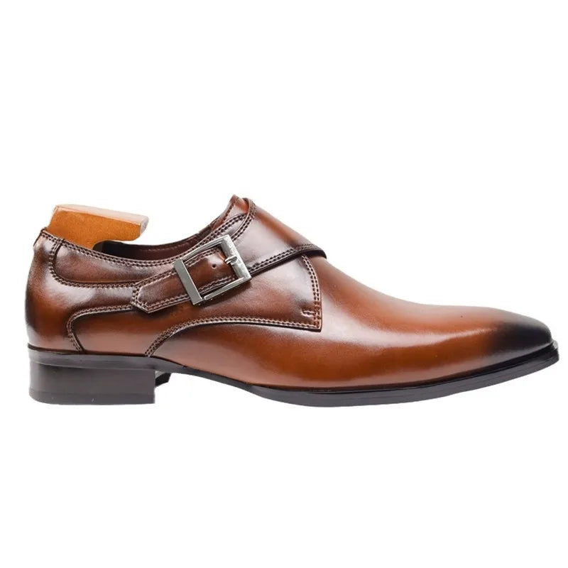 Scarpe da Uomo Torino Monk Strap – Design Moderno e Raffinato