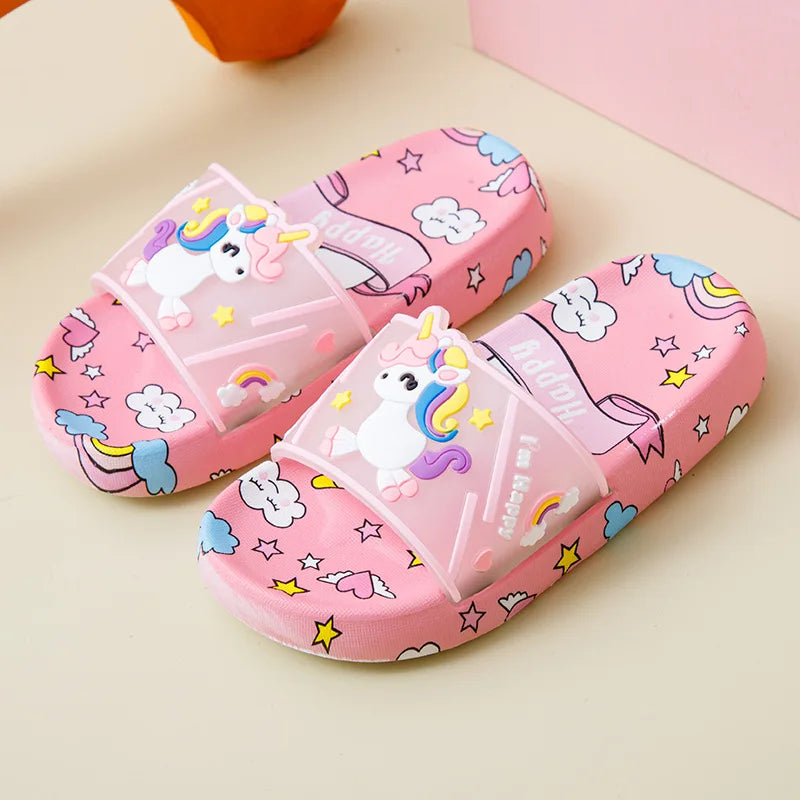 Pantofole a forma di Unicorno per Bambini – Ideali per Casa e Bagno