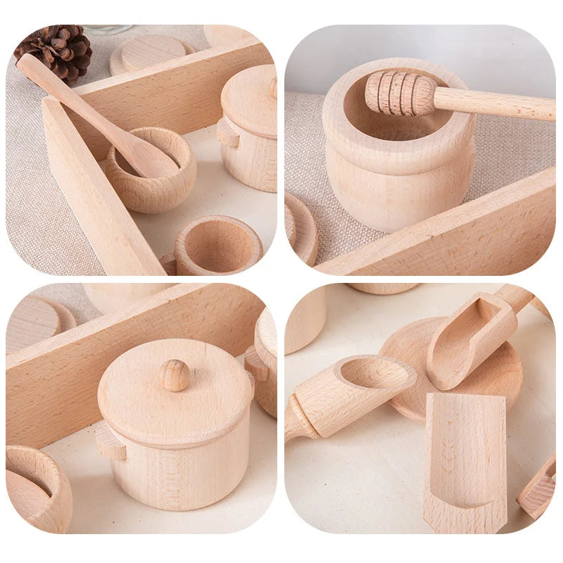 Set da Cucina in Legno – Per Giocare Creativamente