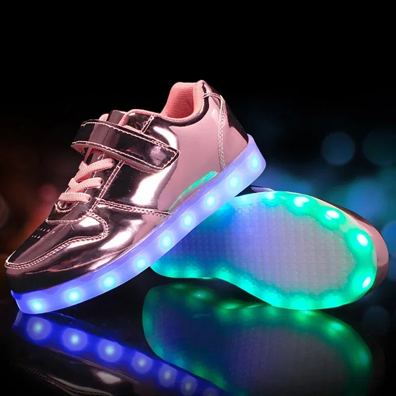 Scarpe Stralucenti - Scarpe LED per Bambini che Brillano