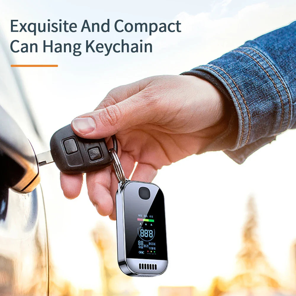 Tester di Alcol alito Digitale – Test Professionale con Schermo LCD