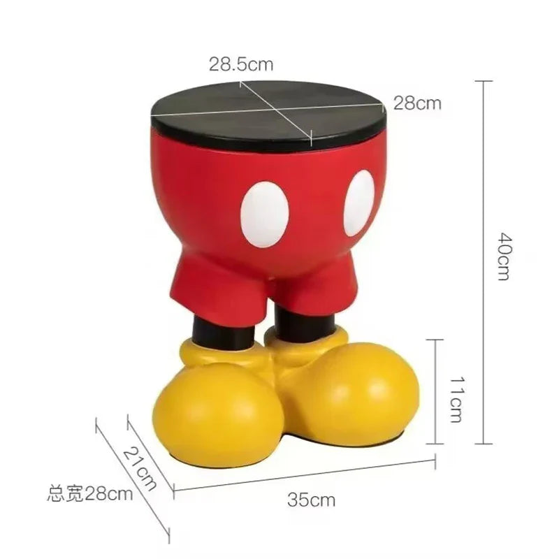 Puff da Gioco Mickey Mouse – Soluzione di Stoccaggio Pratica e Allegra per Bambini