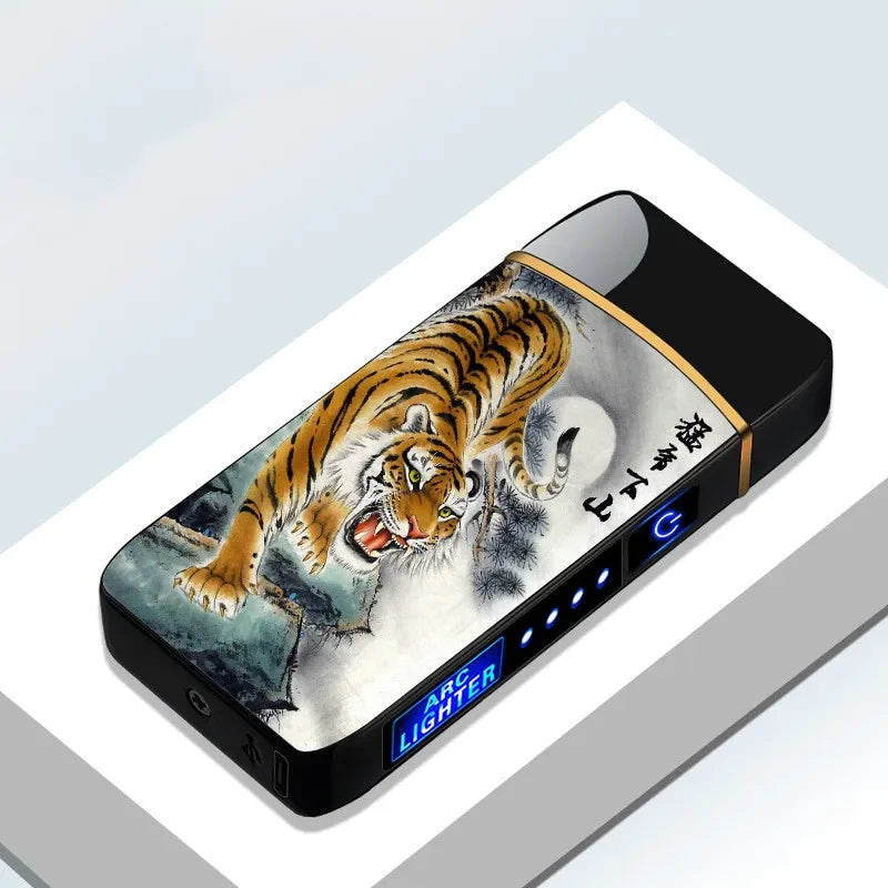 Accendini a Plasma Ricaricabili USB – Luminose Resistenti al Vento