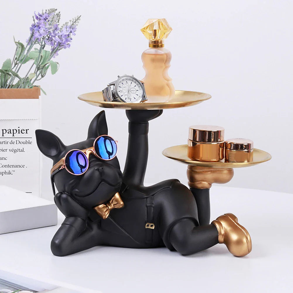 Statuetta di Cane Chic - Decorazione Giocosa e Stilos