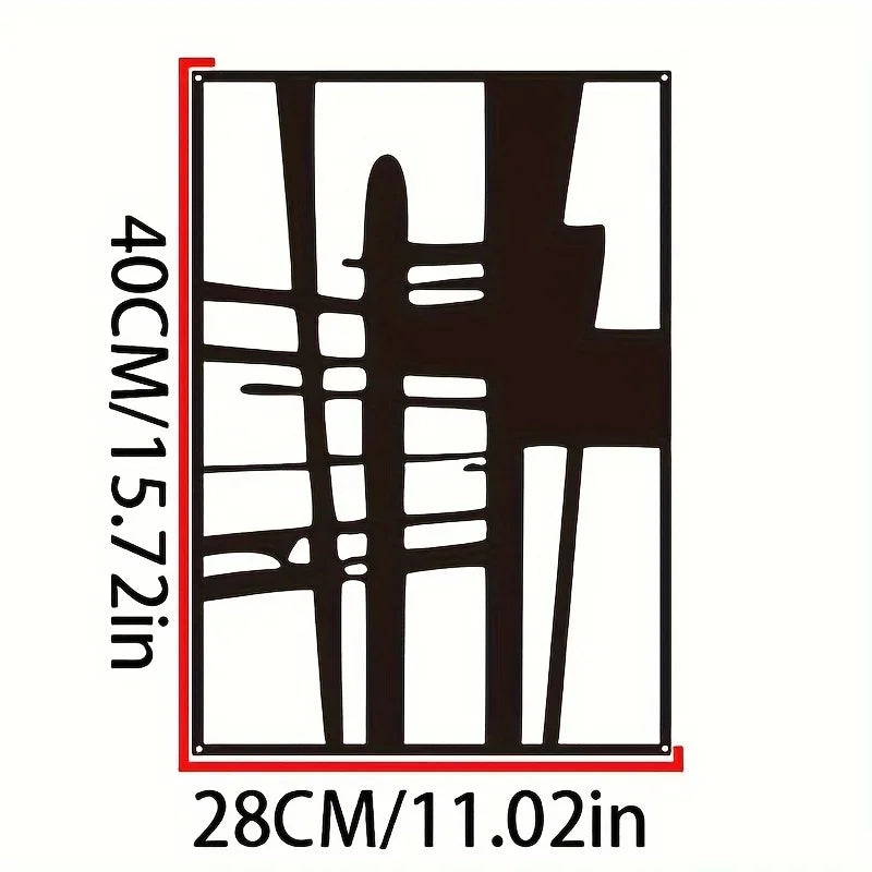 Decorazione da Parete in Arte Astratta – Set Moderno Quattro Pezzi