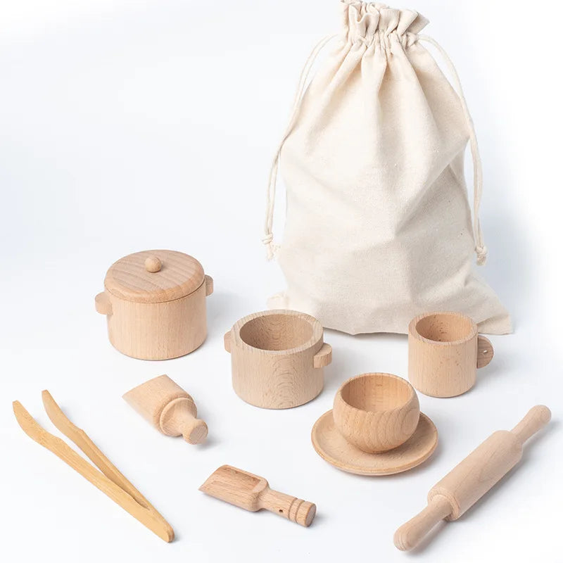 Set da Cucina in Legno – Per Giocare Creativamente