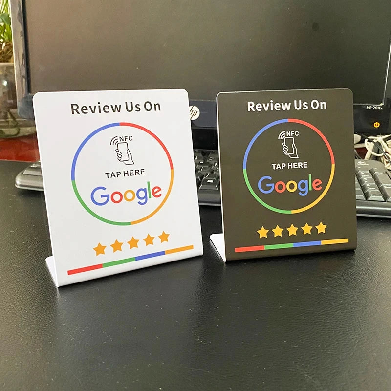 Carta NFC Google Review - Raccolta Semplice di Feedback dei Clienti