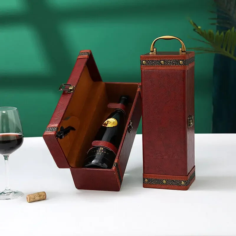 Cofanetto Vino Luxe - Elegante custodia per vino e accessori