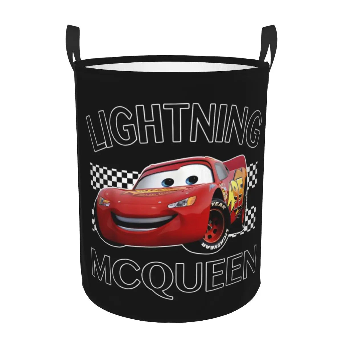 Cesto per il Lavaggio Cars Lightning McQueen – Cesto Ampio e Pieghevole per Vestiti