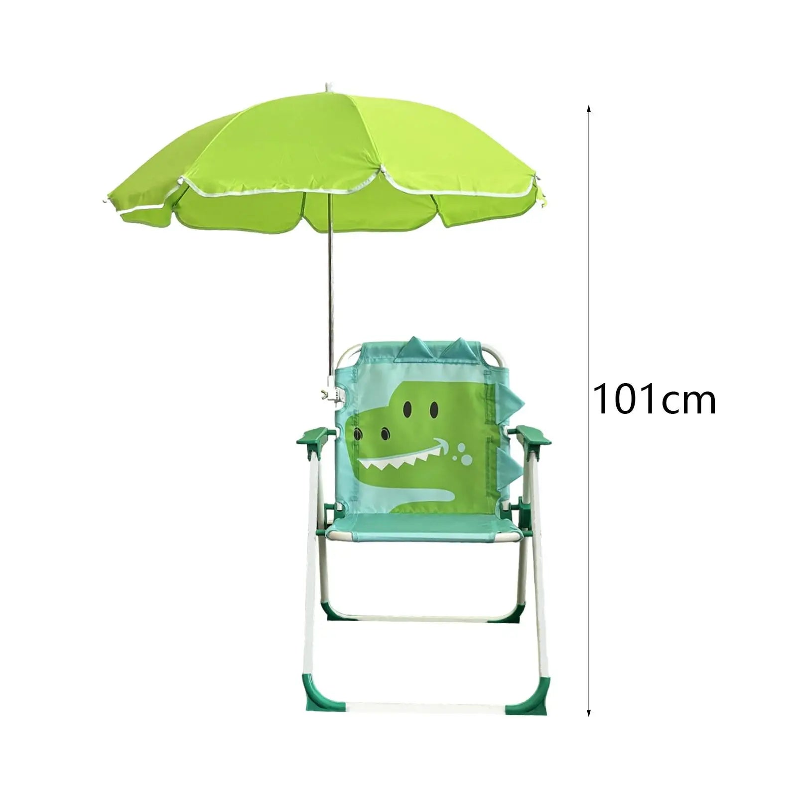 Sedia da Spiaggia per Bambini con Tettuccio - Pieghevole e Perfetta per Campeggio e Giardino