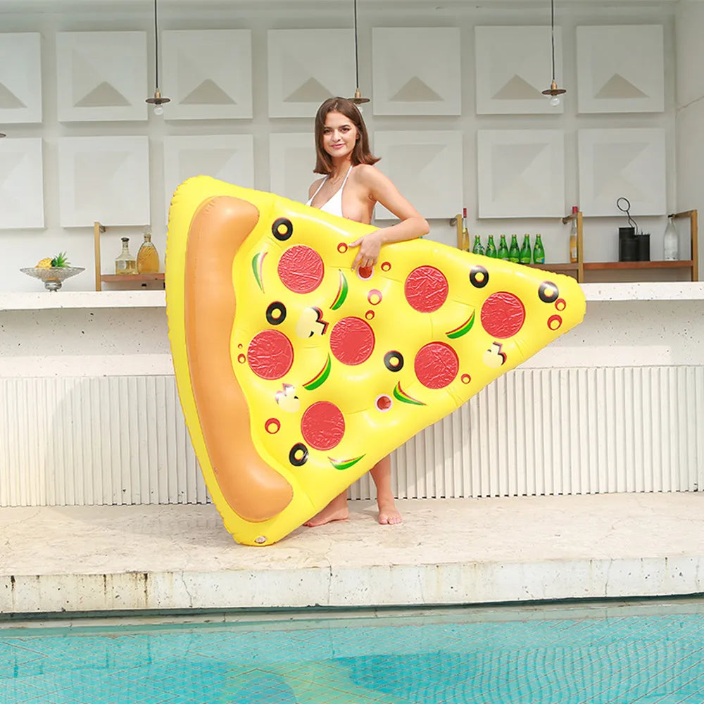 Materasso Gigante a Forma di Pizza per Piscina – Rilassati e Goditi in Stile