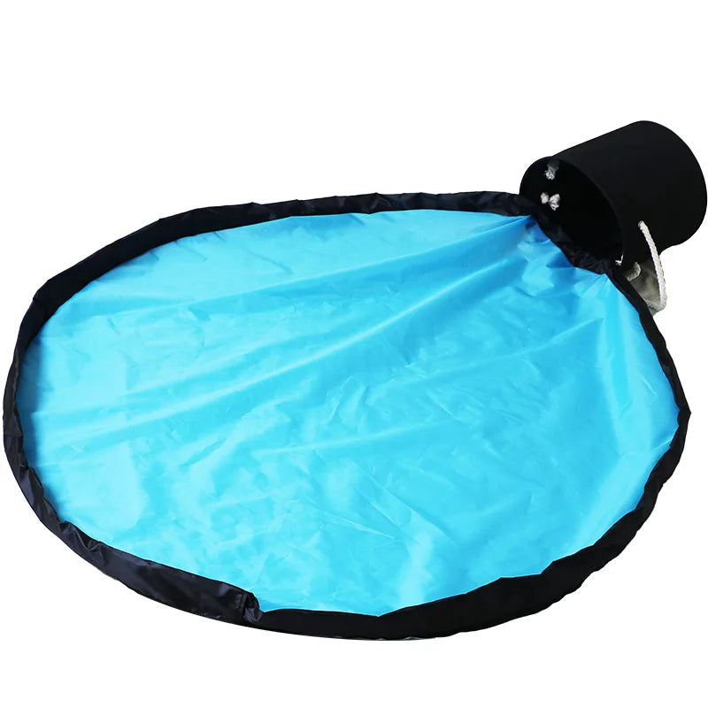 Sacca di Stoccaggio e Tappeto da Gioco LEGO - Ampia e Pratica per Bambini