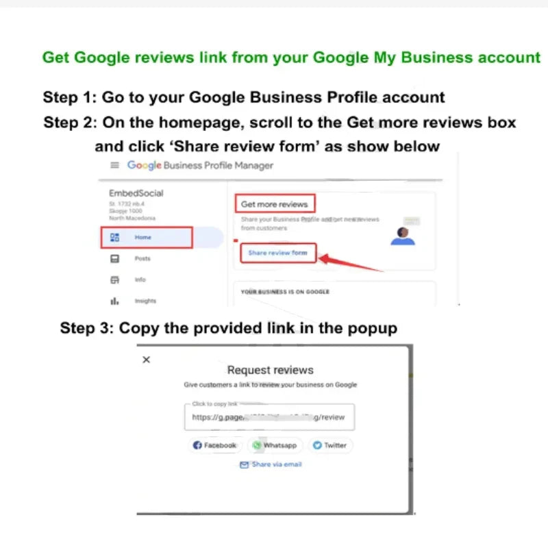 Carta NFC Google Review - Raccolta Semplice di Feedback dei Clienti