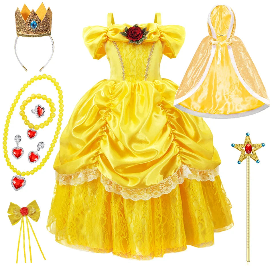 Abito da Principessa per Bambine – Incantevole ed Elegante Outfit Cosplay