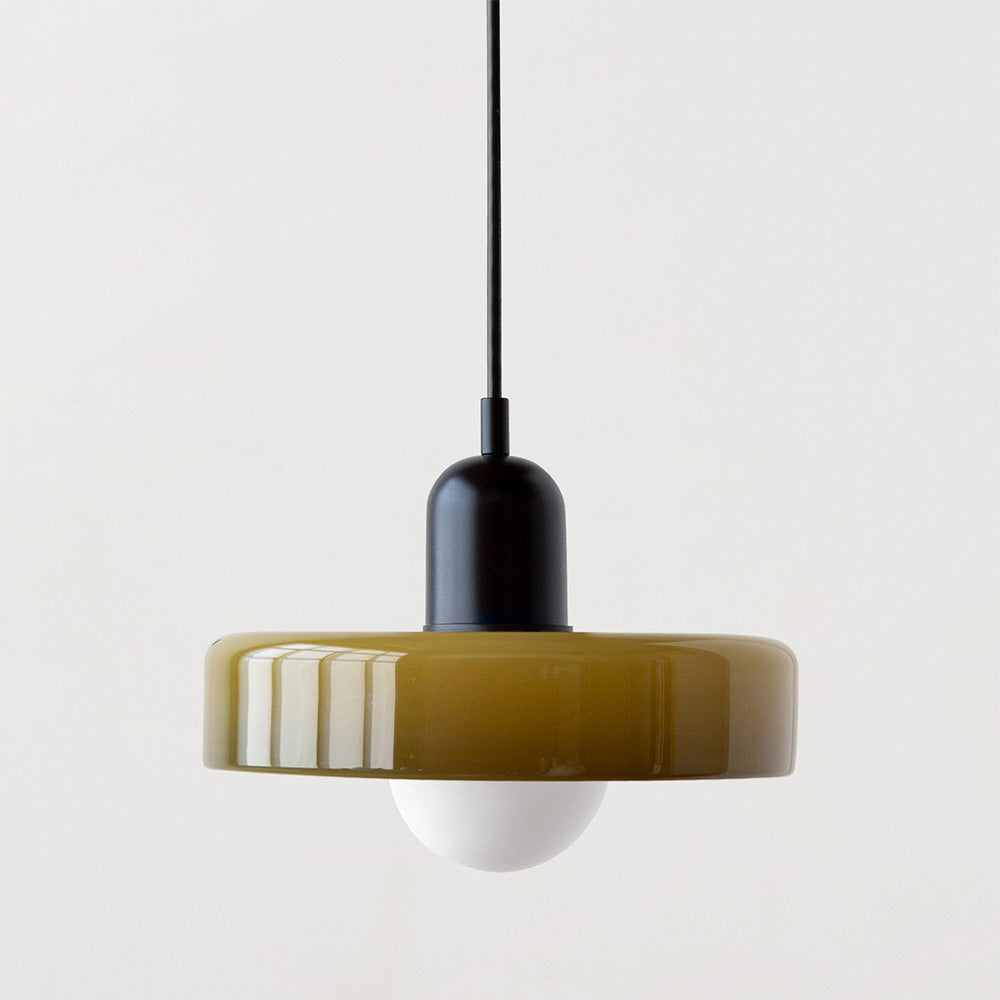 ColorLoop Pendant – Lampada a sospensione artistica in stile Bauhaus con luce calda