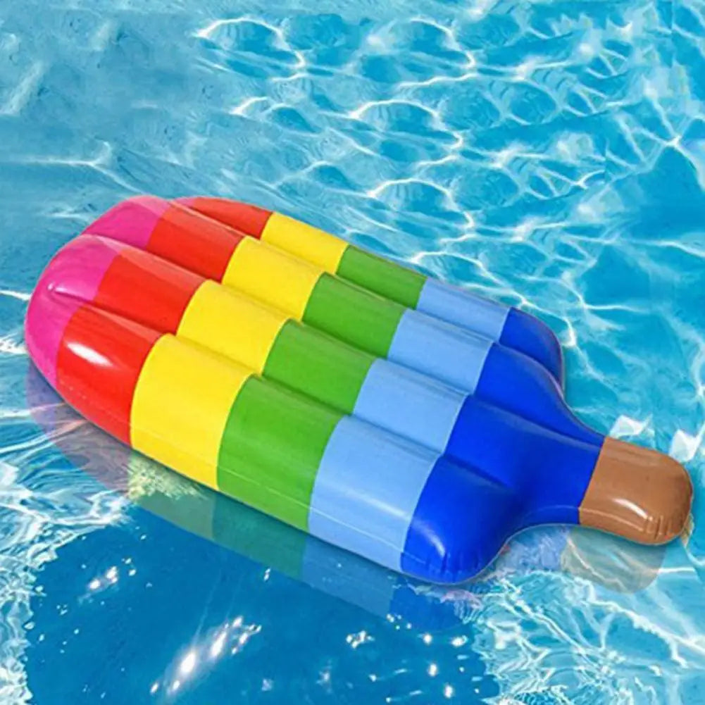 Float da Piscina Gonfiabile a Forma di Gelato – Allegra Lounge Arcobaleno per la Piscina