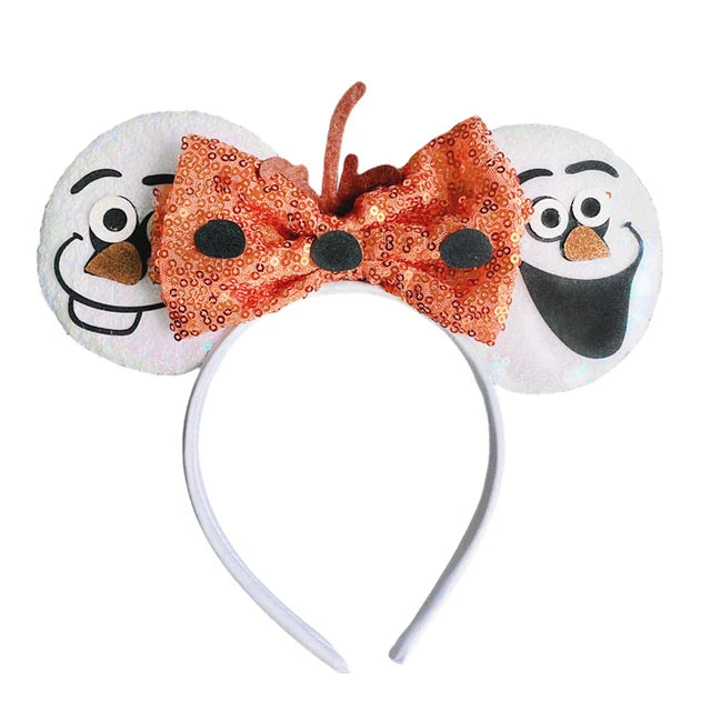 Accessori per capelli Frozen – Cerchietti con orecchie di Topolino di Elsa e Anna per ragazze