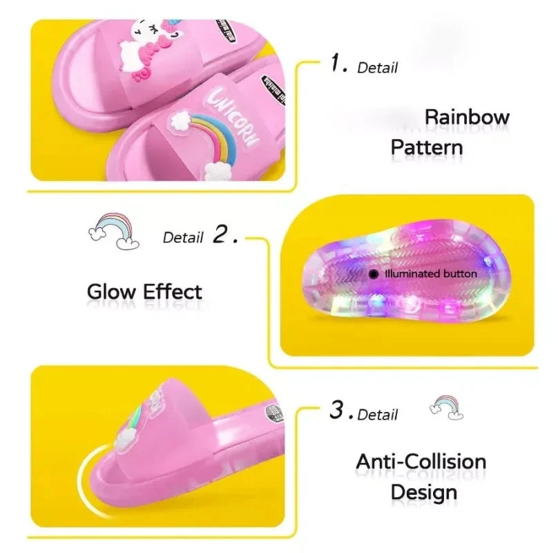 Pantofole Illuminanti per Bambini - Giocose e Colorate