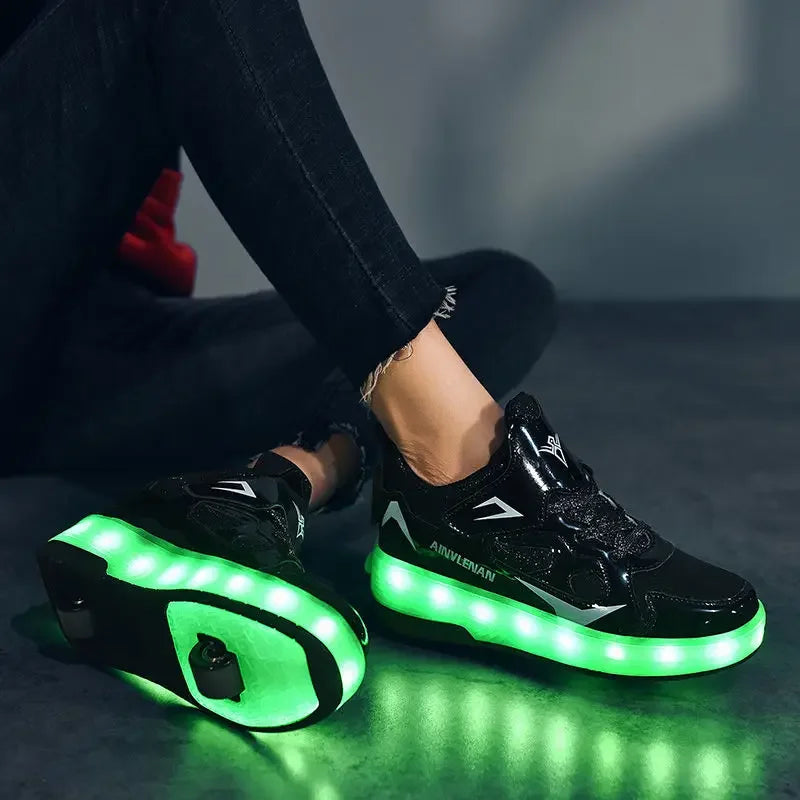 LightRiders - Scarpe LED con Ruote per Bambini