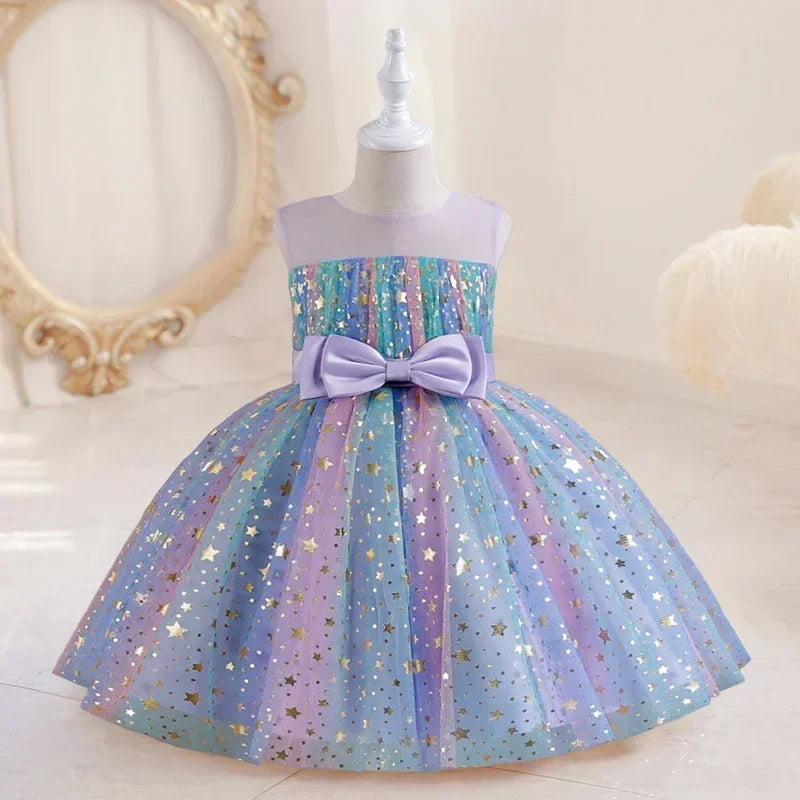 Lieveke Magische Tutu Dress - Abito Incantato Colorato per Feste