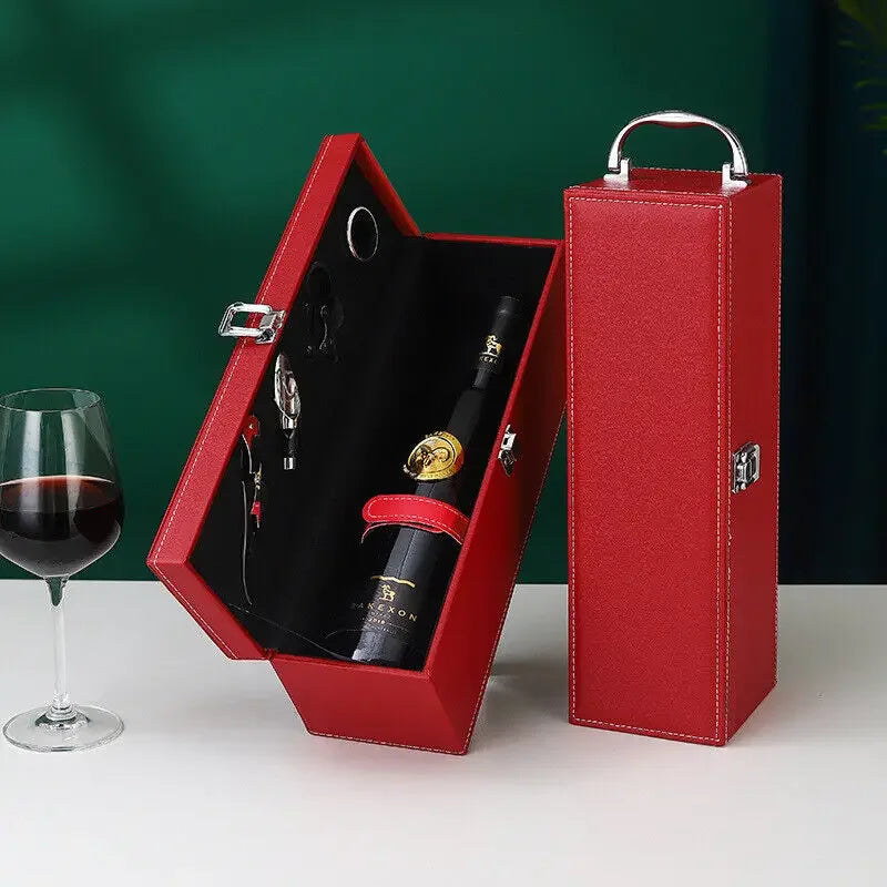 Cofanetto Vino Luxe - Elegante custodia per vino e accessori