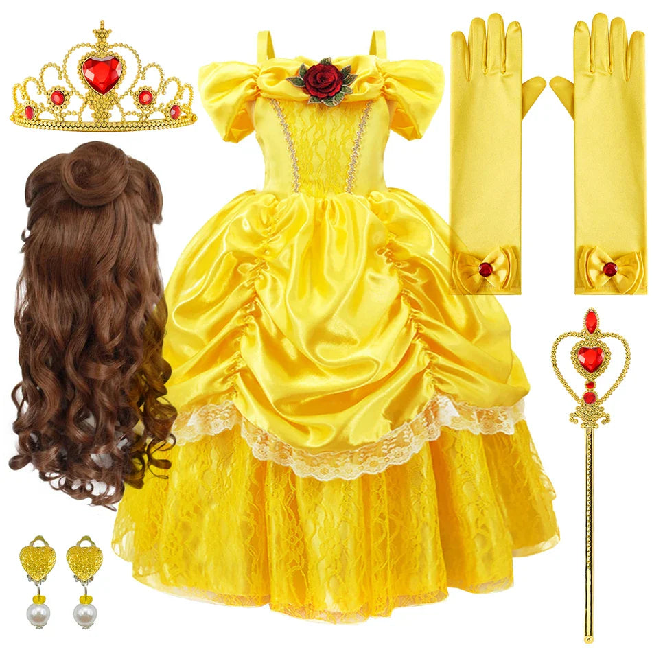 Abito da Principessa per Bambine – Incantevole ed Elegante Outfit Cosplay