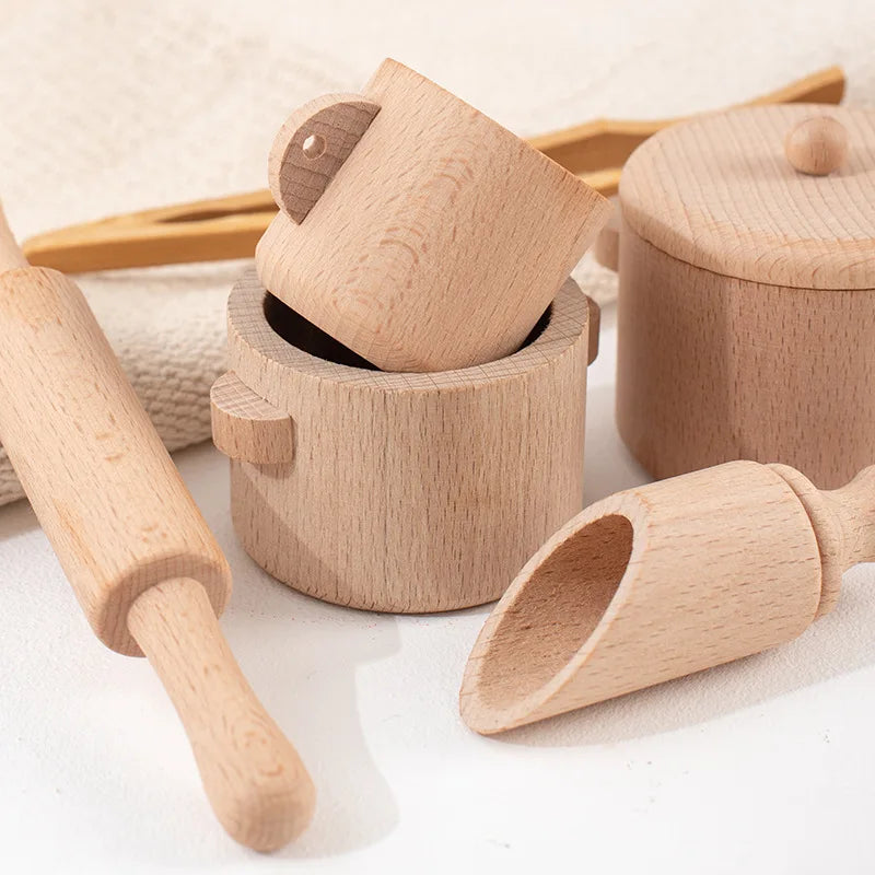 Set da Cucina in Legno – Per Giocare Creativamente