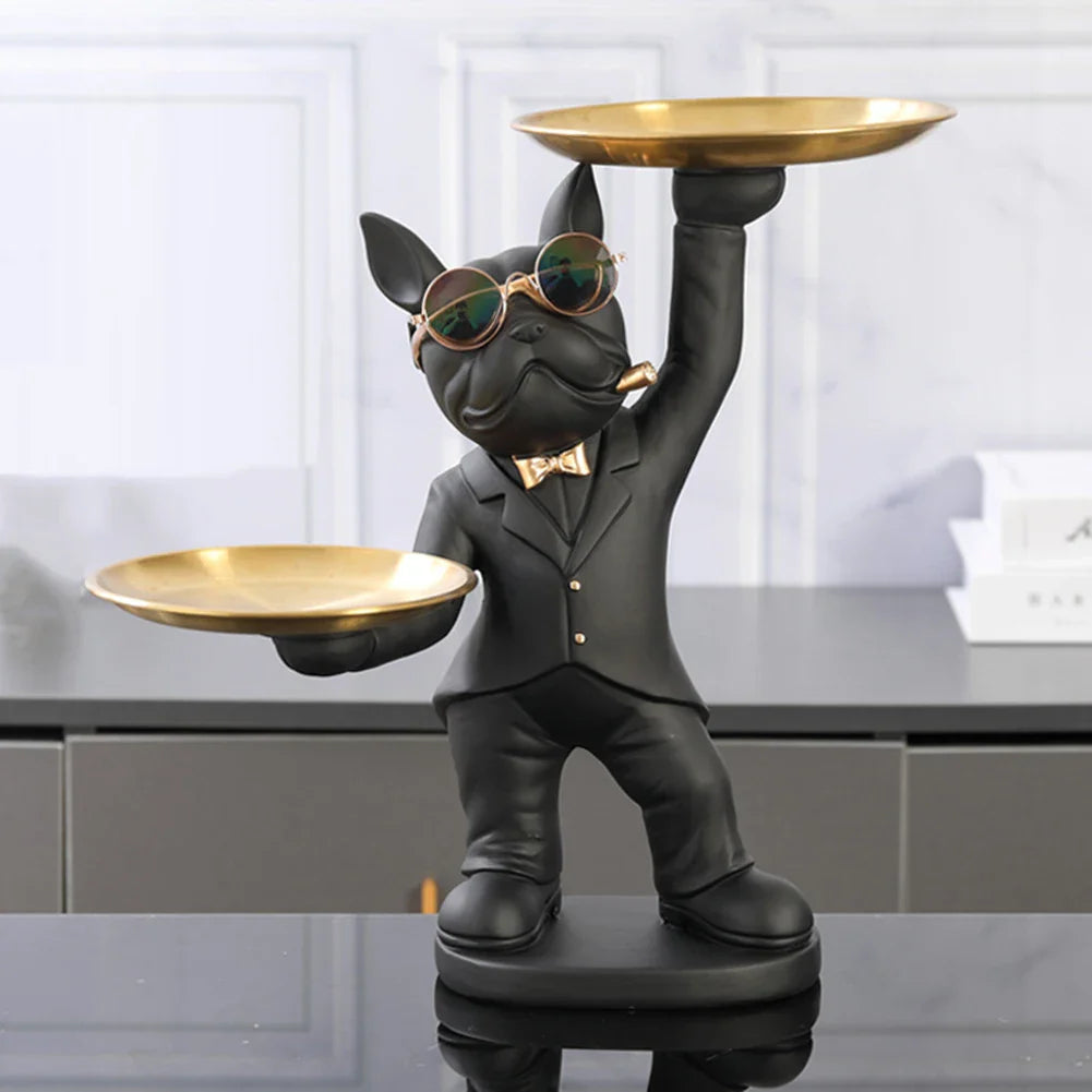 Statuetta di Cane Chic - Decorazione Giocosa e Stilos