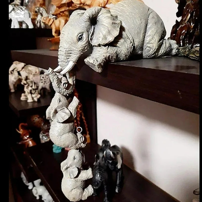 Deliziosa Statua di Elefante - Decorazione Charmante per la Casa