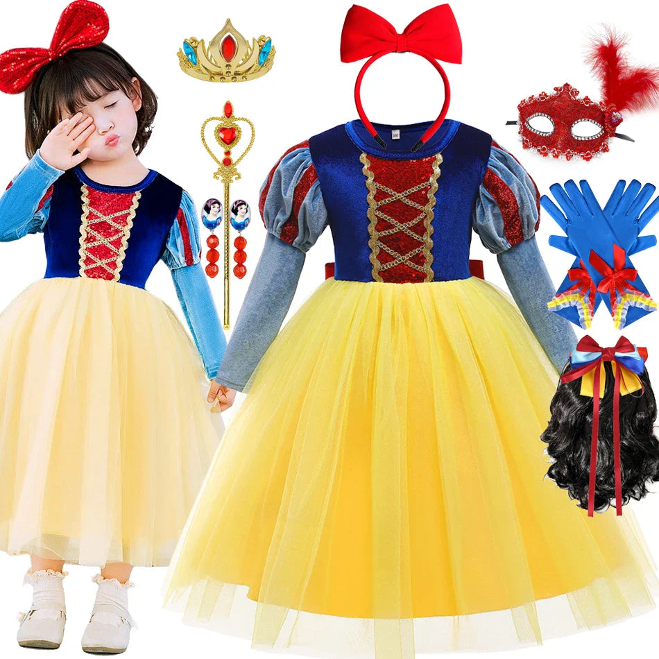 Abito da Principessa Incantevole Sophia per Bambini - Costume Magico per Feste