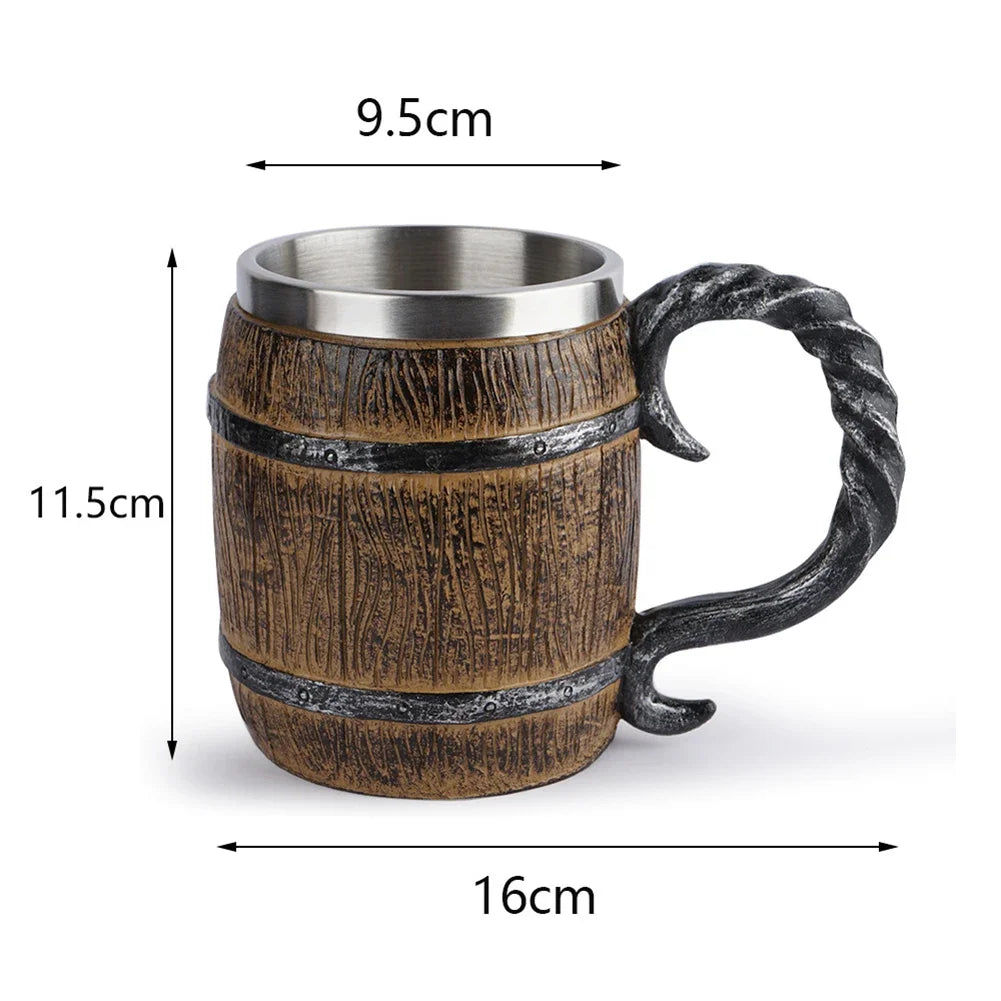 Mug Medievale Unico - Perfetto come Regalo per la Festa del Papà