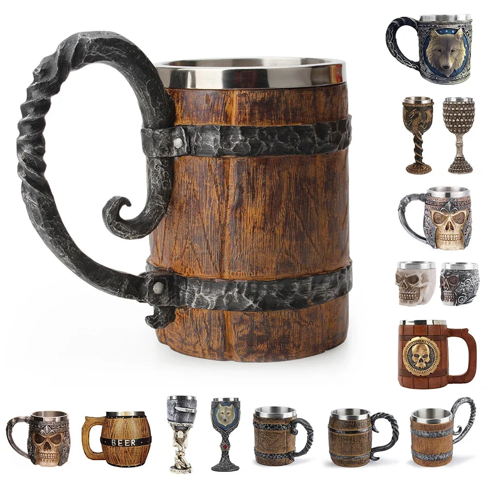 Mug Medievale Unico - Perfetto come Regalo per la Festa del Papà